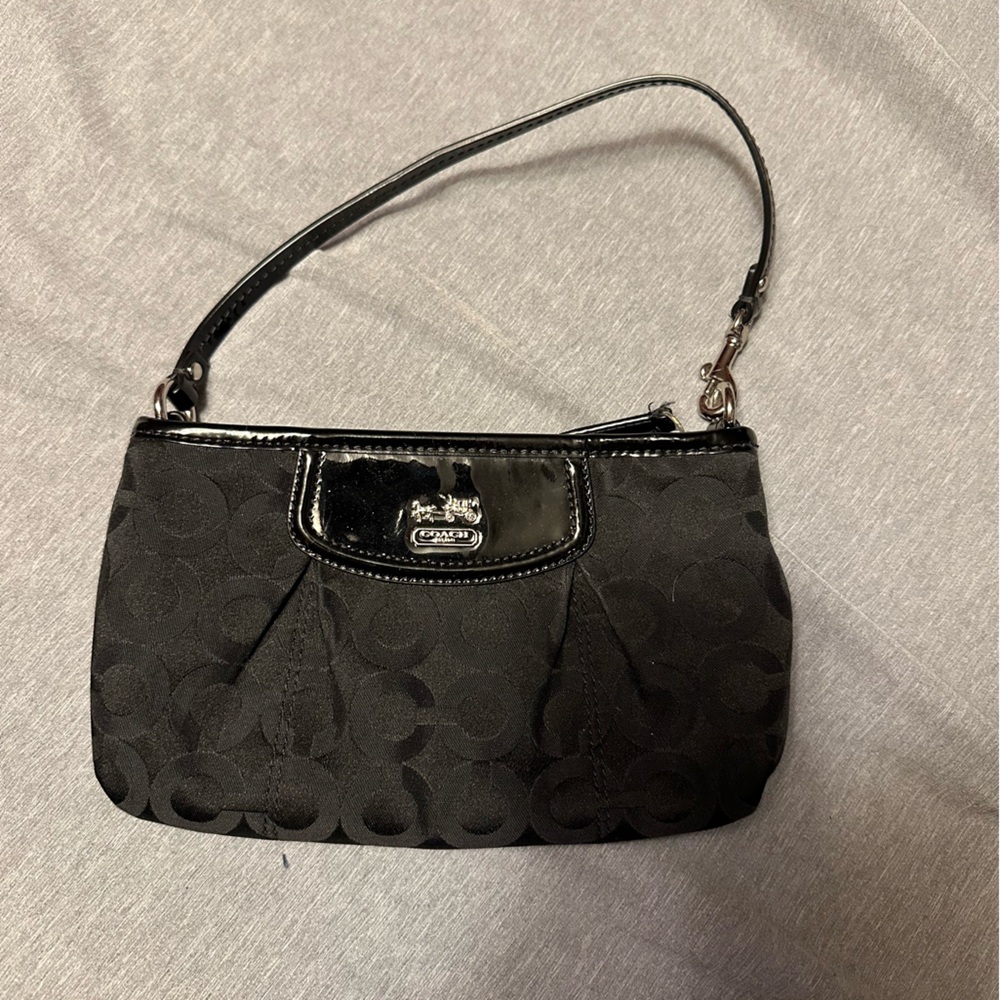 Coach Black mini shoulder bag